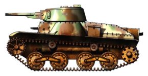 Легкий японский танк «ТИП-3» («КЕ-РИ»)
