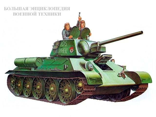 Средний-танк-Т-34