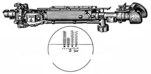 Телескопический шарнирный прицел ТШ2А-22