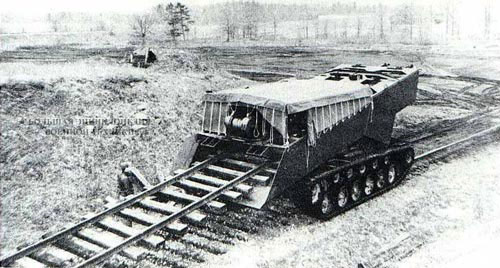 Проект путевого разрушителя M46 Rapid Railway Destructor («Скоростной разрушитель железных дорог»)