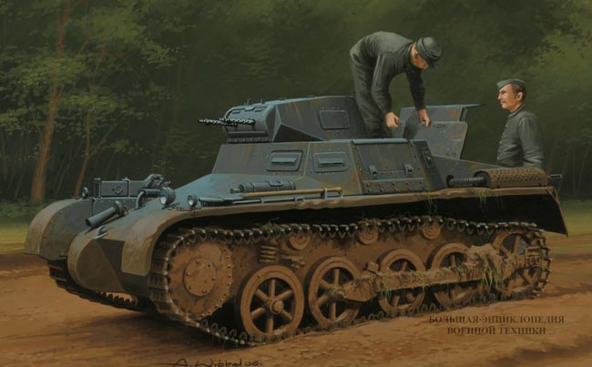 Танк Panzer I (Pz.Kpfw.l)
