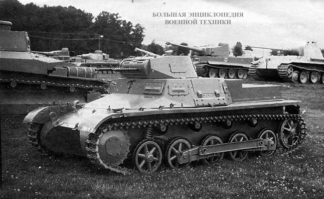 Pz.l Ausf.B в экспозиции танкового музея на Абердинском полигоне в США