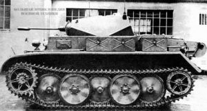 Прототип лёгкого разведывательного танка Pz.II Ausf.L Luchs. 1942 год
