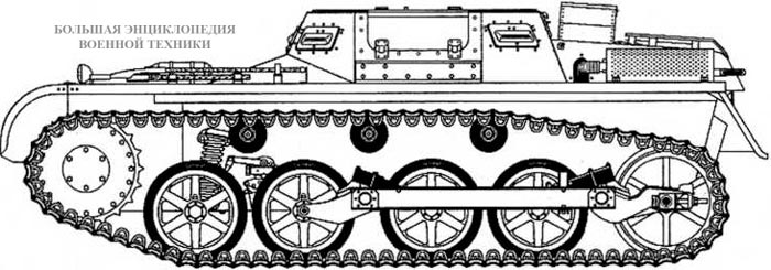 Чертеж Munitionschlepper I (Sd.Kfz. 111)